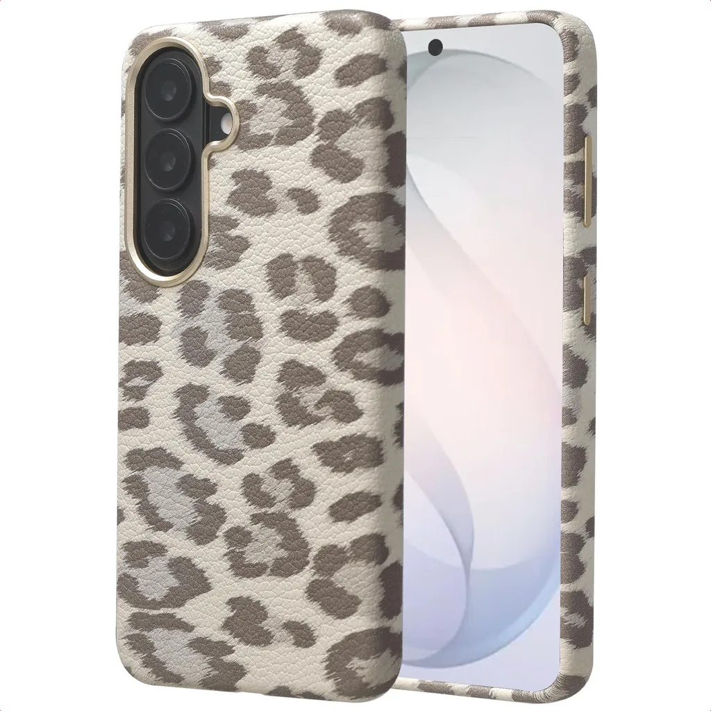Cover Samsung S26 Pantera Soft Ivory - Accessorio Fashion MagSafe