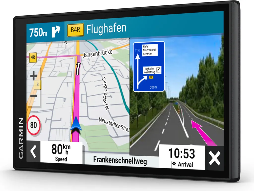 Garmin DriveSmart 66 GPS Automobile avec Écran 6 Pouces Haute Résolution