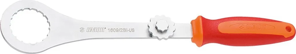 Clé Unior 1609/2BI-US en acier rouge avec diamètre de 42,7mm précis