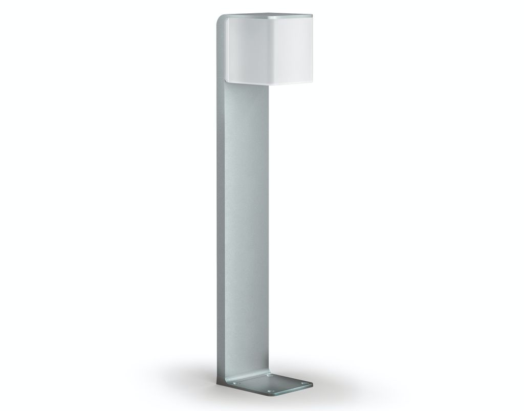 Steinel Sensor-Pollerleuchte GL 80 LED IHF CUBO Silbern 055486
