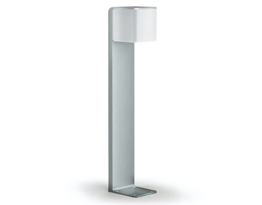 Steinel GL 80 Cubo Borne LED Argent 055486 anti-déclenchement intempestif