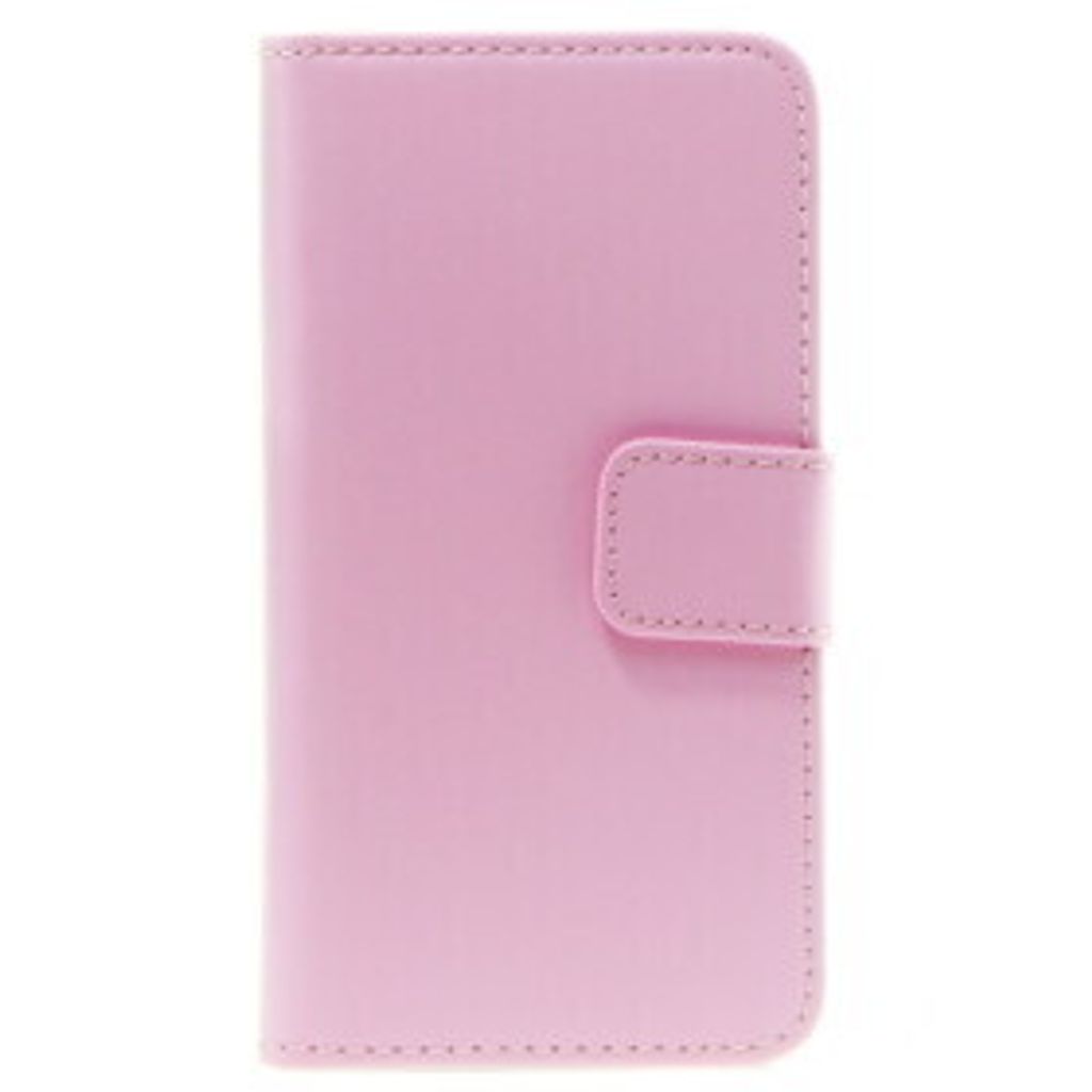Leder Handyhülle für Sony Xperia Z3 Compact Rosa Schutz Tasche