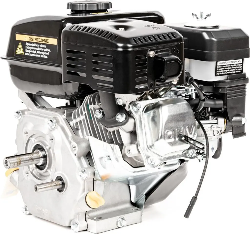 Moteur Loncin G200F-R arbre horizontal 19.05 mm pour motoculteur