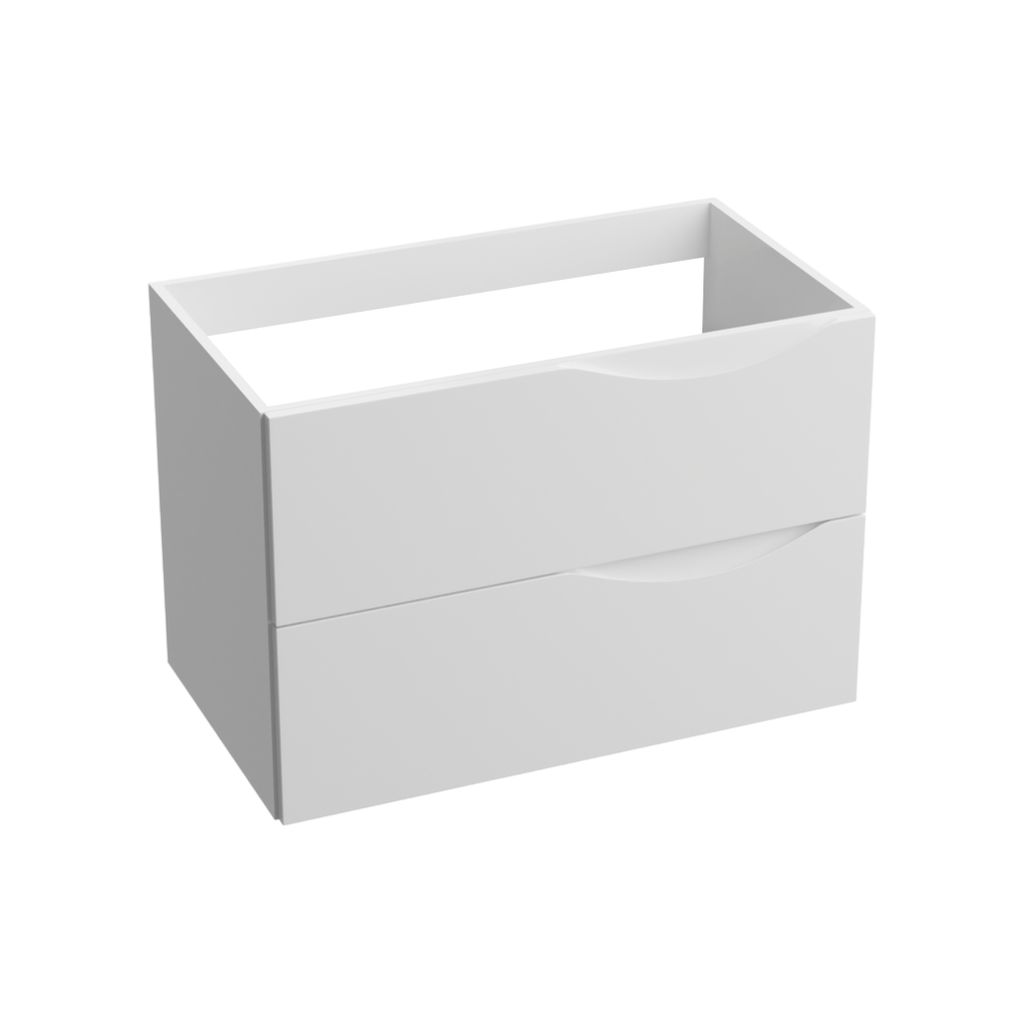 LAVITA Badezimmerschrank Kolorado Weißer Glanz 800 | Hängeschrank | Badschrank | Waschtischschrank | Schrank 80cm Breit | Mehrzweckschrank | Hän...