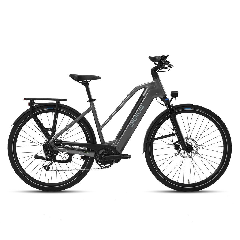 DERUIZ E-Bike MICA 28 Zoll 644Wh Trekking Ebike Pedelec mit großer Kapazität maxmal 145km. (mit Akku-ladegerät, mit werkzeug)