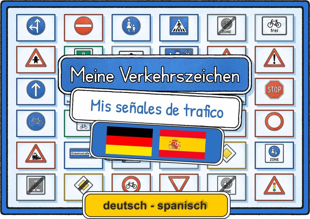 Meine Verkehrszeichen Lernkarten