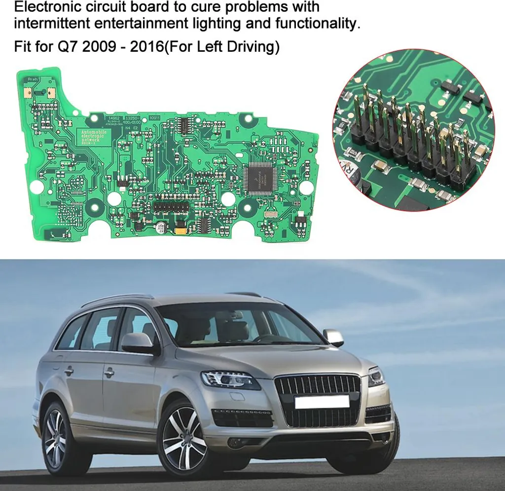 Solution Panne MMI Audi Q7 : Carte de Commande 4L1919612 Compatible - 3