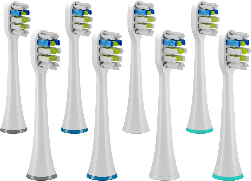 Têtes pour brosse à dents TrueLife SonicBrush UV Sensitive White lot de 8
