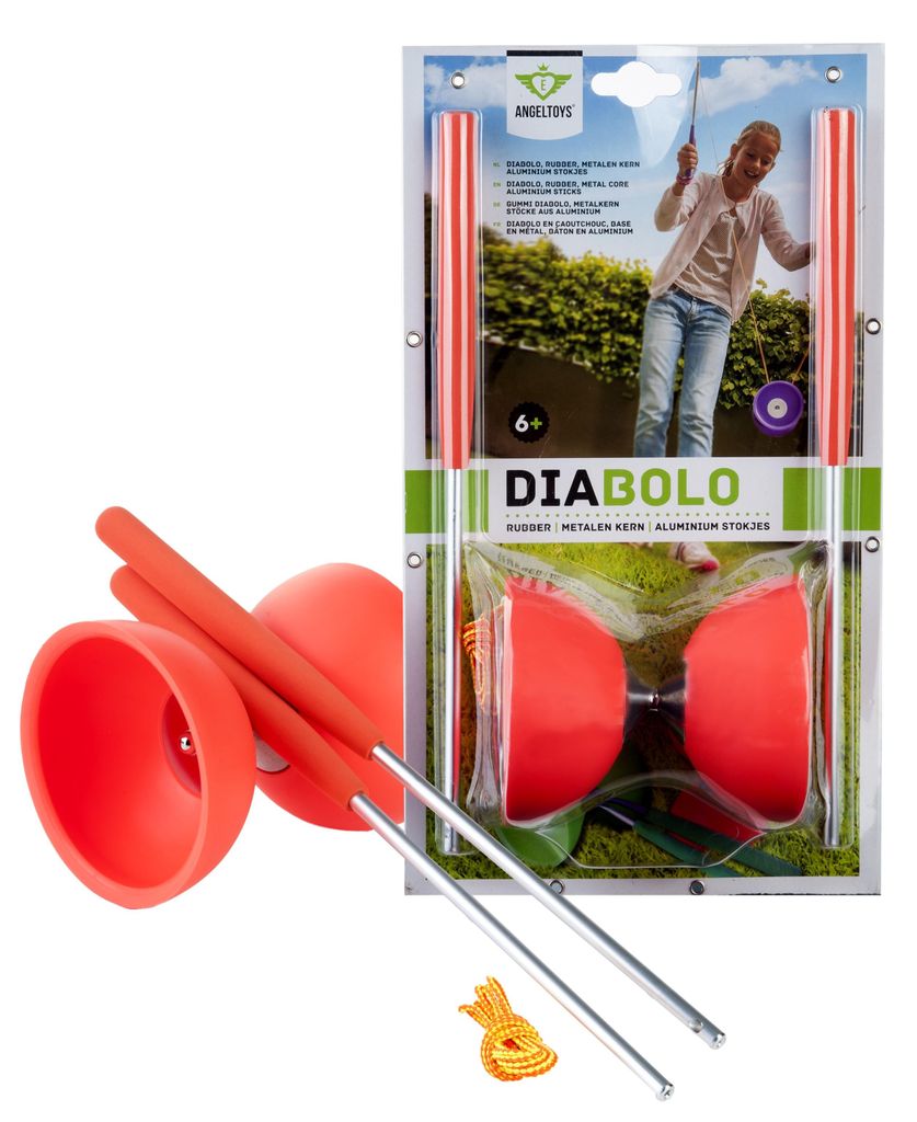 Angel Toys Diabolo Gummi - Rot