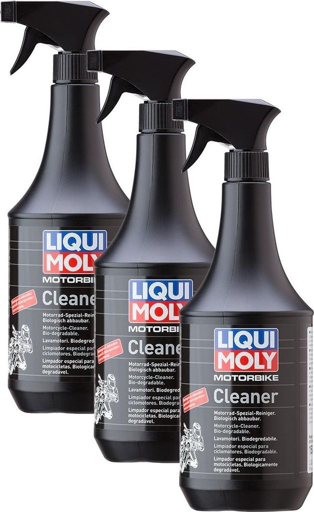 3x Liqui Moly 1509 Racing Bike Cleaner Motorrad 1L