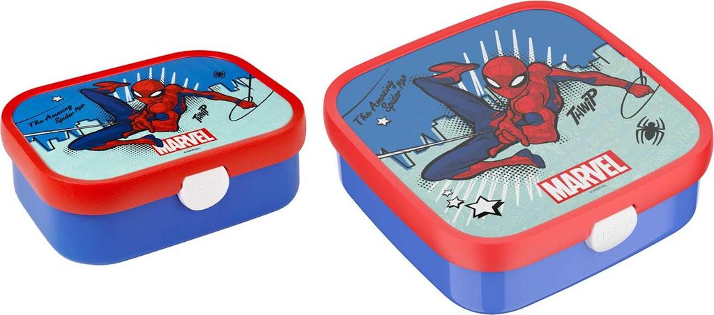 Mepal CAMPUS Brotdosen-Set mit Gabel - Spiderman (2025)