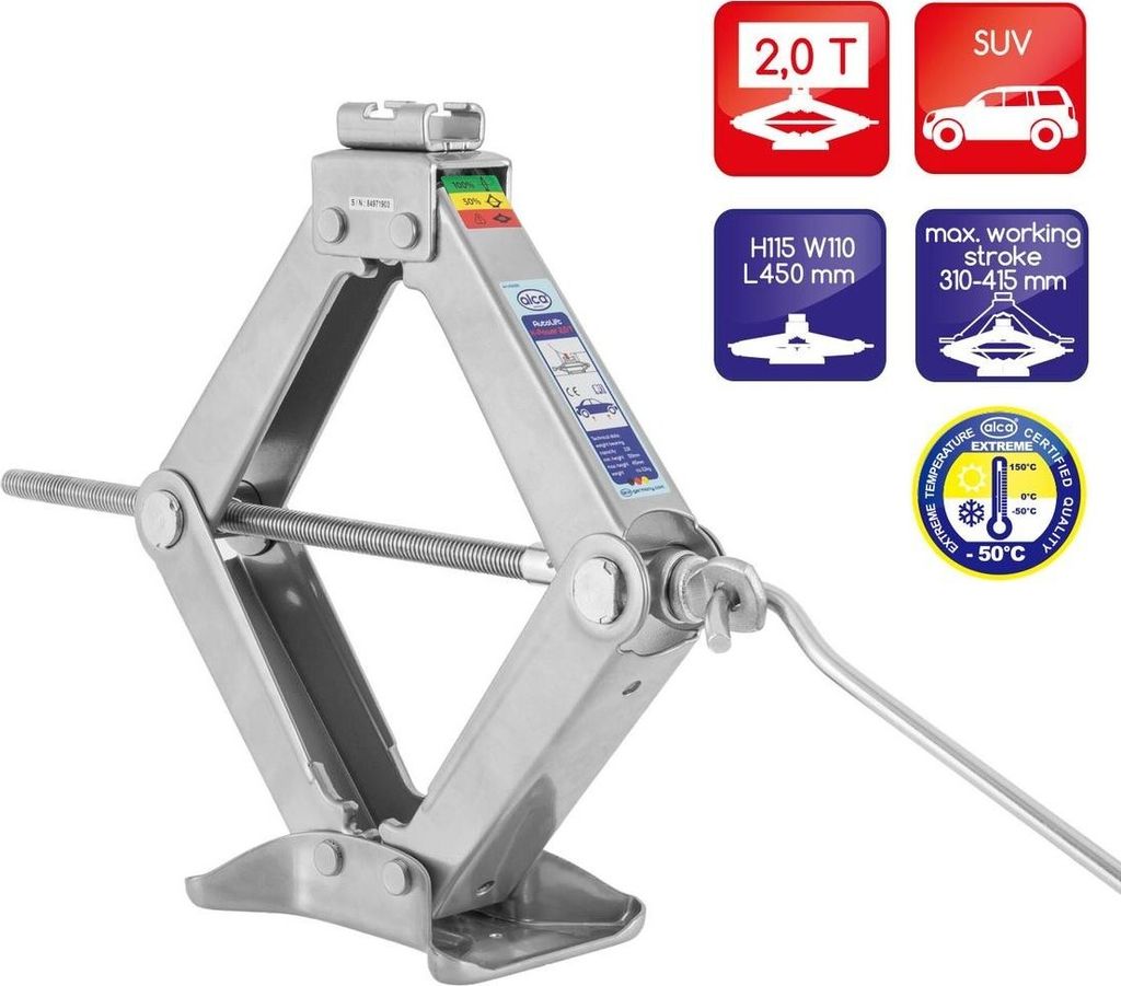 Podnośnik ALCA 436200 3,3 kg stal mechaniczna Zdjęcie produktu 