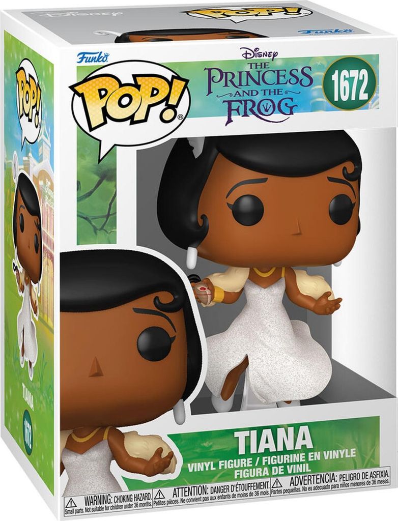 Funko FK90263 - Küss den Frosch POP! Disney Vinyl Figur Produktbild 
