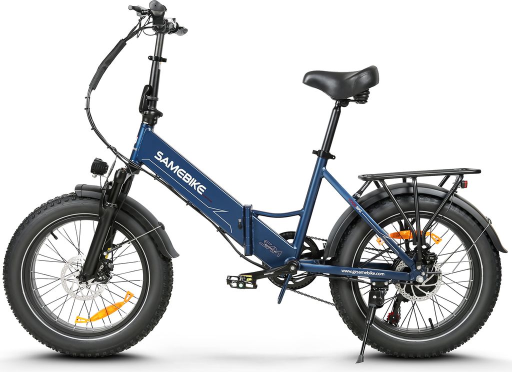 E Bike Elektrofahrrad 20" Fat Tire E-Fahrrad klapprad Off-Road Mountainbike,City EBike für MTB, Strand & Schnee