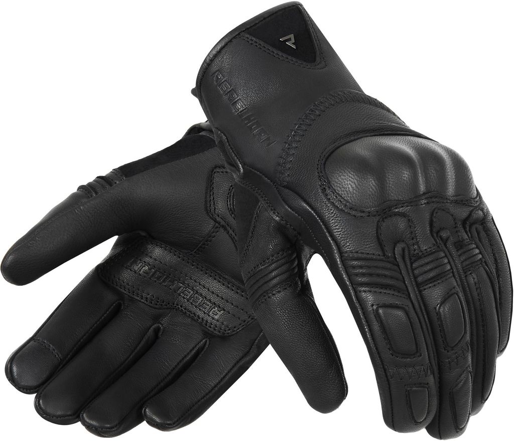 Rebelhorn Thug II Damen Motorrad Handschuhe, schwarz, M Produktbild 