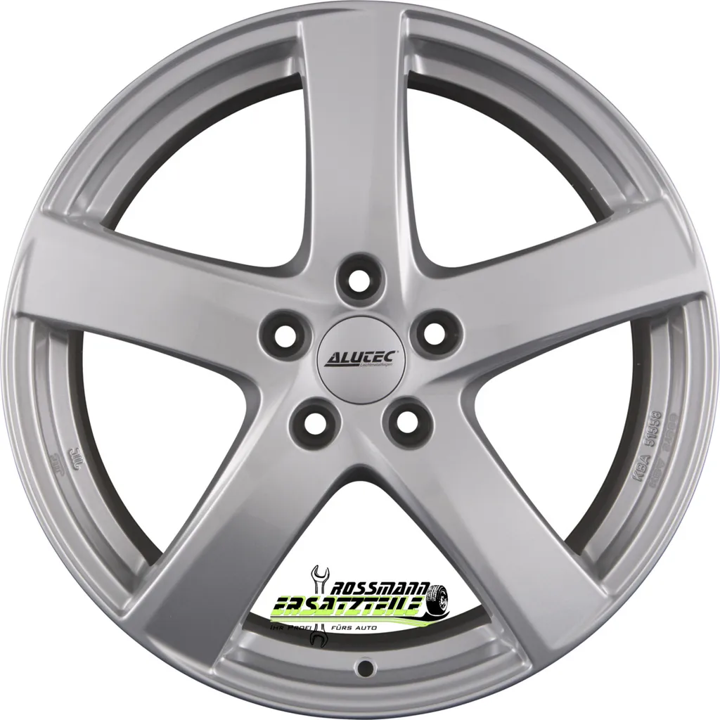 Jante Alutec Freeze 6.5x16 Argent Polaire Haute Résistance LK5/108