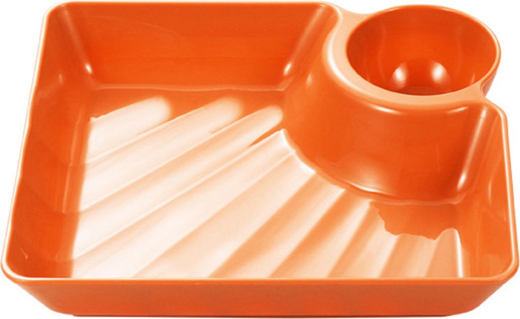 Teigtaschenteller mit Saucenteller-Design, vielseitig, leicht zu reinigen, für Snacks, Desserts, Sushi-Tablett, Küchengeschirr