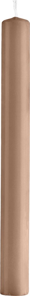 Stabkerzen Portobello Nougat 250 x Ø 30 mm, 12 Stück