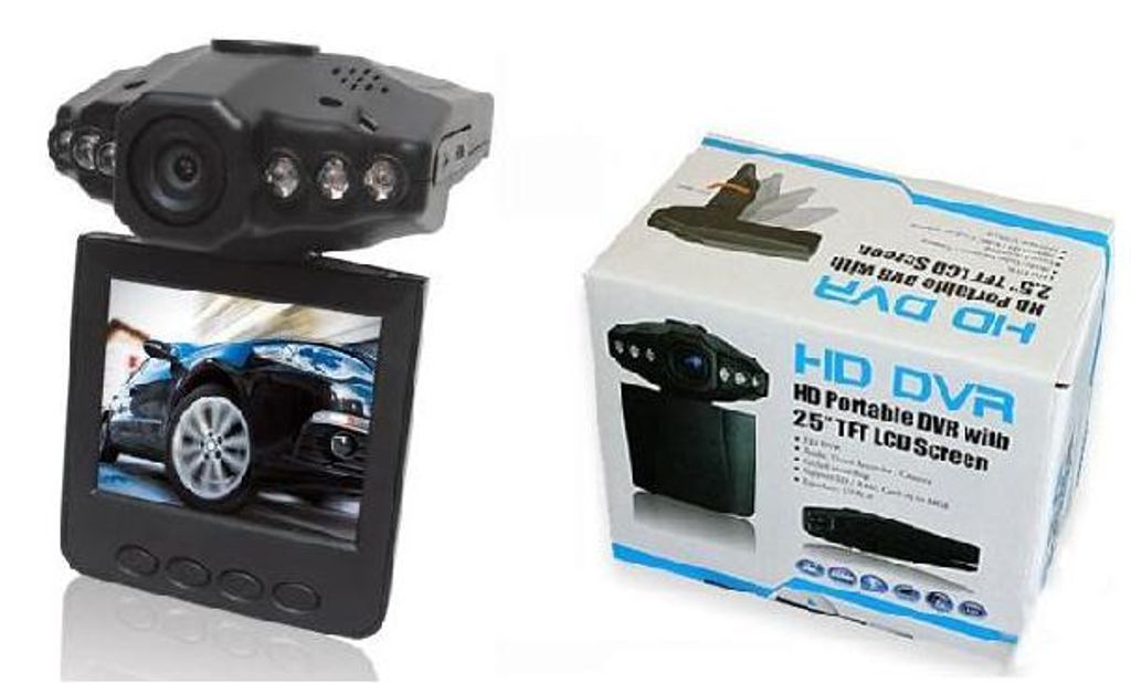 Přenosná HD kamera s LCD obrazovkou - do auta Obrázek produktu 