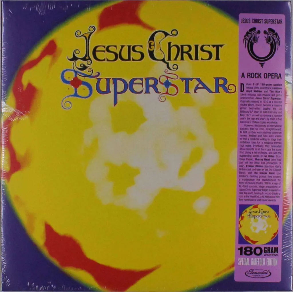 Jesus Christ Superstar Vinyle 180g Réédition Haute Fidélité Opéra Rock