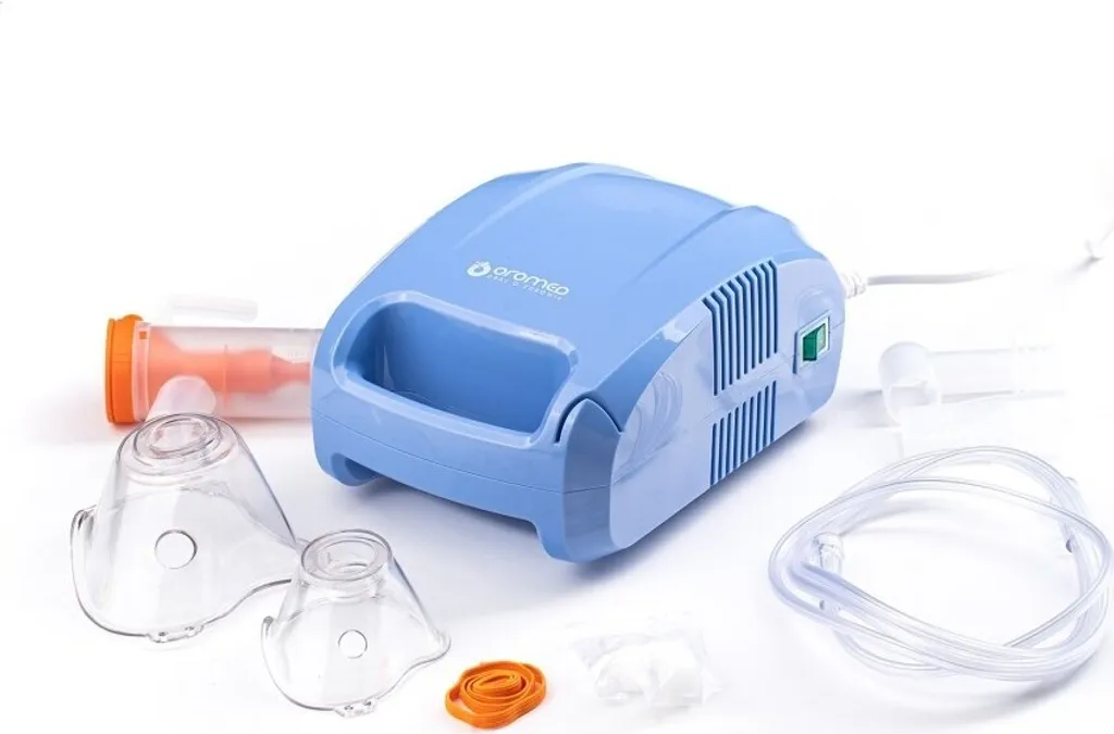 Nébuliseur ORO-FAMILY PLUS à Piston avec Kit Complet Masques et Filtres
