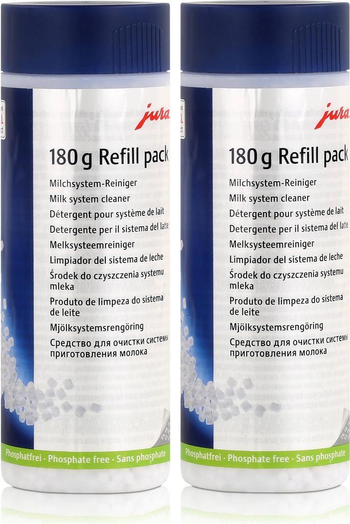 Jura 24212 Milchsystemreiniger 180g Nachfüller - Mini-Tabs Produktbild 