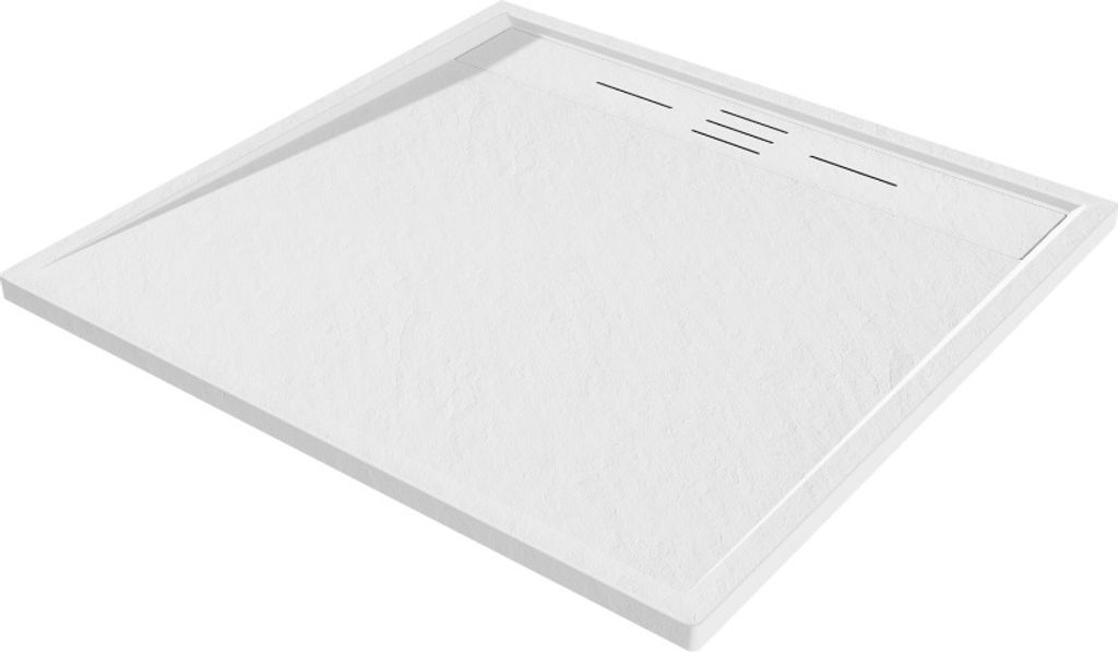 Mexen Amon quadratischer SMC Duschbecken 90 x 90 cm, weiß - 4F109090