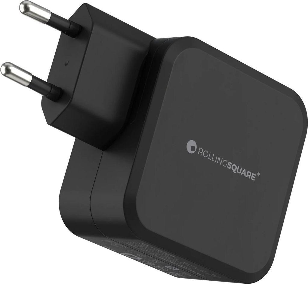 Nabíječka RollingSQUARE GaN 65 W - připojení USB-C a USB-A Obrázek produktu 1