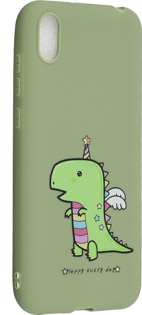 Mobigear Croco HONOR 8S Hülle Flexibles TPU Backcover - Dino