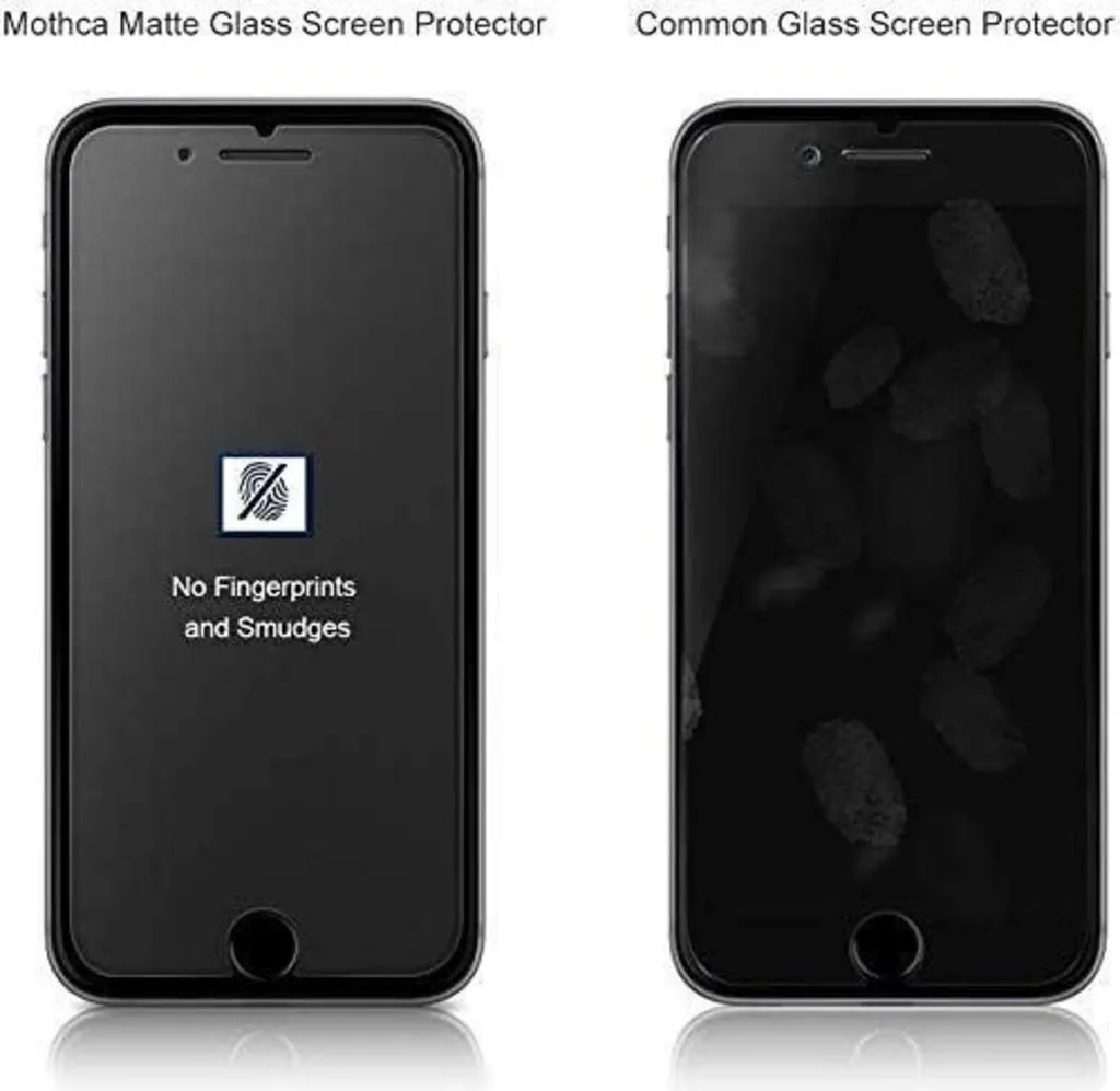 Protection Écran iPhone SE Mate 9H Mothca Anti-Traces de Doigts Durable - 5