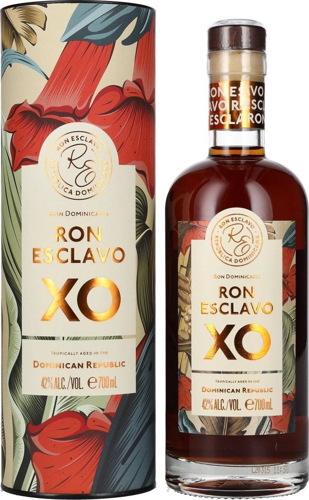Ron Esclavo XO Ron Dominicana 42% Vol. 0,7l in Geschenkbox