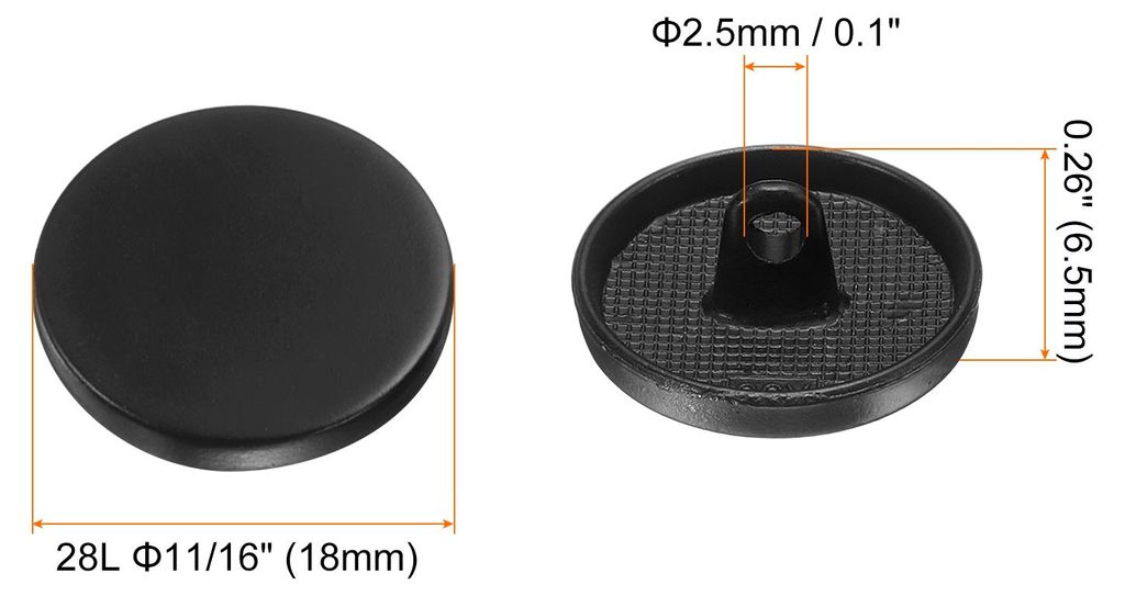 30 Stš¹ck Kn?pfe 18mm Metall Flache Buttons zum Ann?hen Runde Bastelkn?pfe fš¹r Bekleidung Hosen Mantel Jacken Blazer Hemd Anzš¹ge Dekorieren...