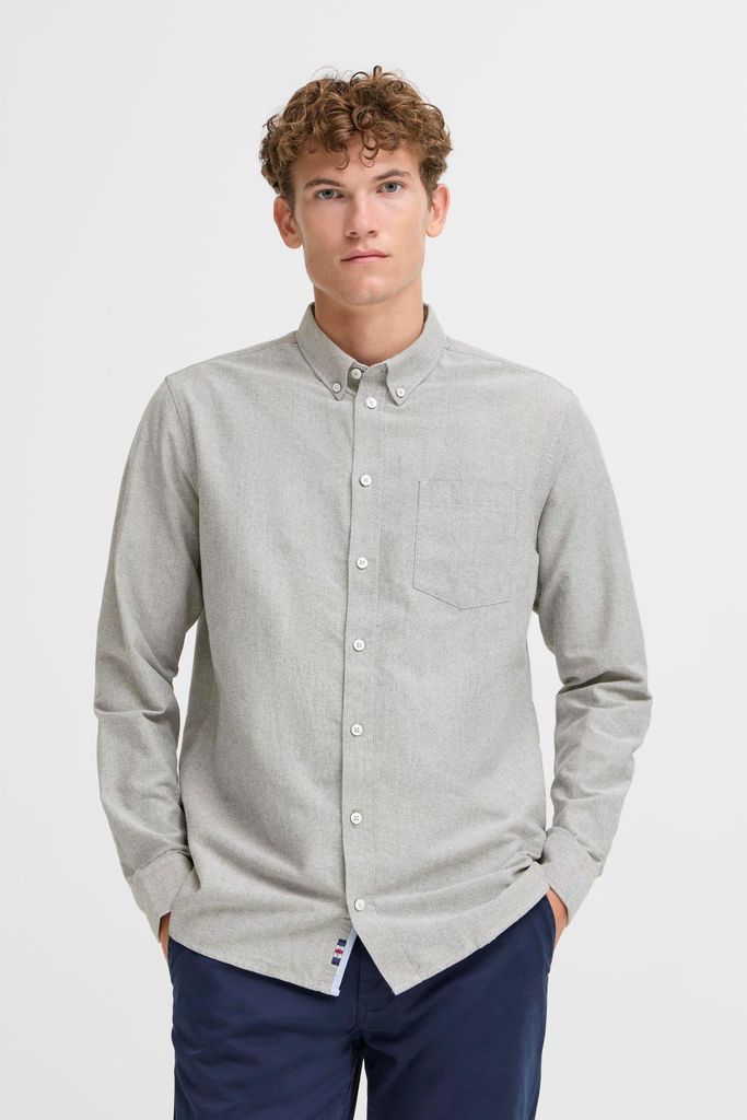 FQ 1924 FQGRAND Herren Hemd Langarmhemd Freizeithemd 100% Baumwolle regular fit