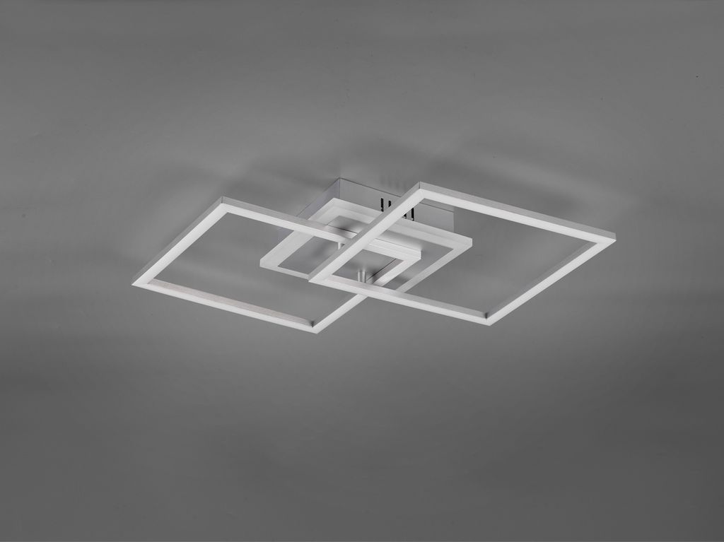 Moderní stropní svítidlo s integrovanou LED VENIDA stříbrná Obrázek produktu 5