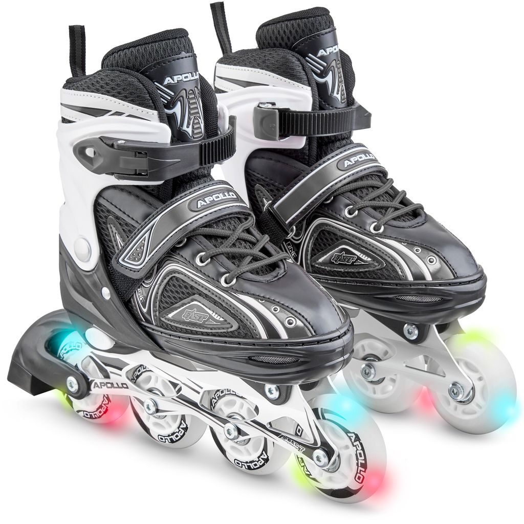 Apollo Super Blade - Regulowane rolki L (39-42) - czarny Zdjęcie produktu 