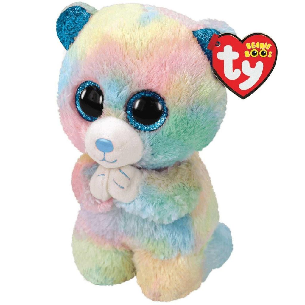 TY Hope, Spielzeug-Bär, Mehrfarben, Polyester, Kunststoff, Bär, China, 100 mm