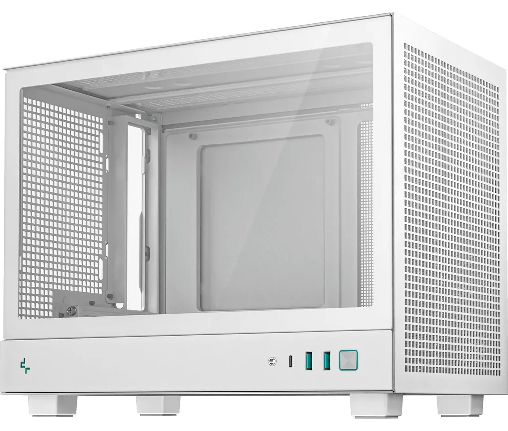 DeepCool CH160 WH Boîtier PC SFF Blanc Compact Mini-ITX Performant - 8