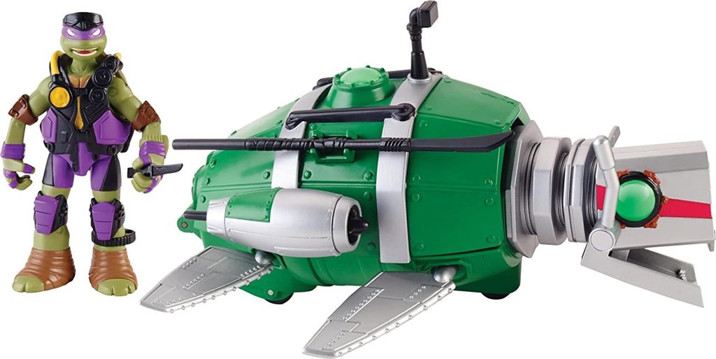 Teenage Mutant Ninja Turtles Schildkröte Sub mit Donnie Figur