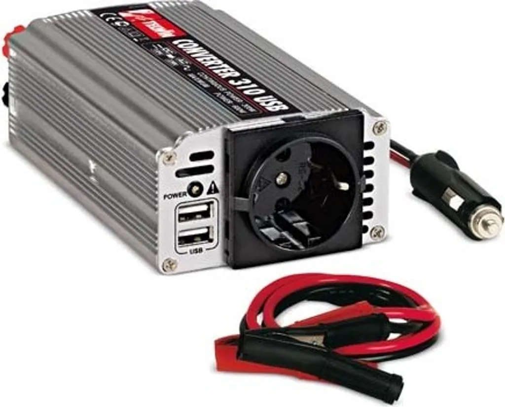 Convertisseur 310 USB Telwin 829444 avec Port USB et Protection Surcharge