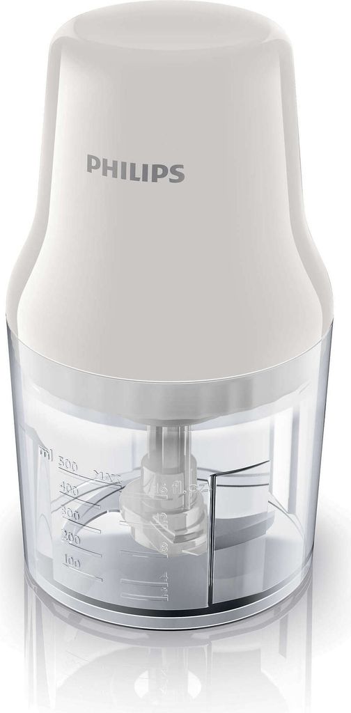 Mini-hachoir 0.7l 450w blanc - Philips - HR1393/00 - daily Image du produit 
