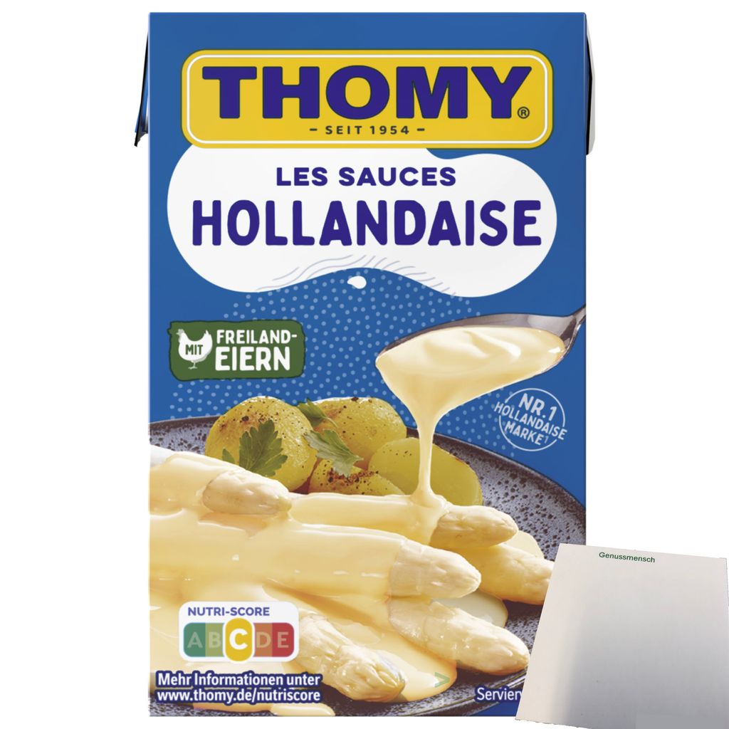 Thomy Les Sauce Hollandaise (250ml Packung) + usy Block