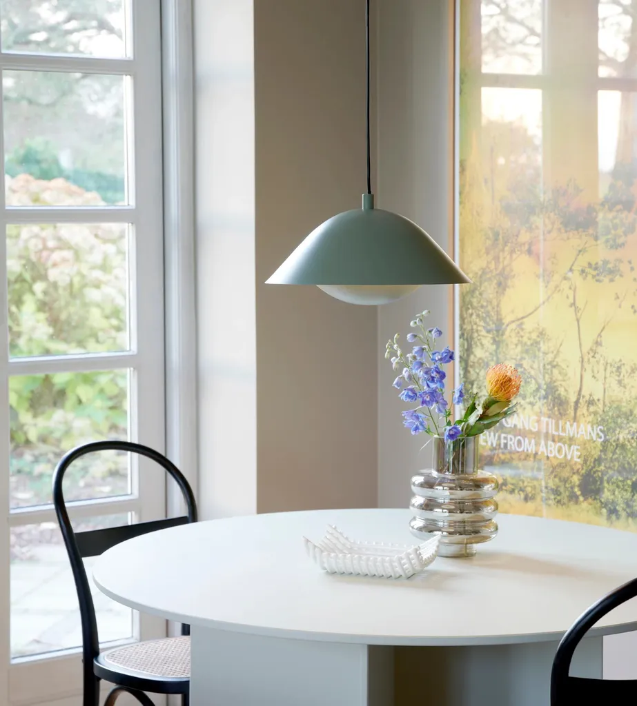 Suspension de table à manger Freya Nordlux beige chic E27 - 6