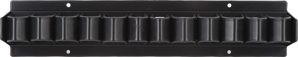 Pferdepeitsche Pflanzenhalter Abs Wandmontierte Rack Organizer Halt bis zu 12 Peitschen für die Aufbewahrung des Fischereistangens Schwarz