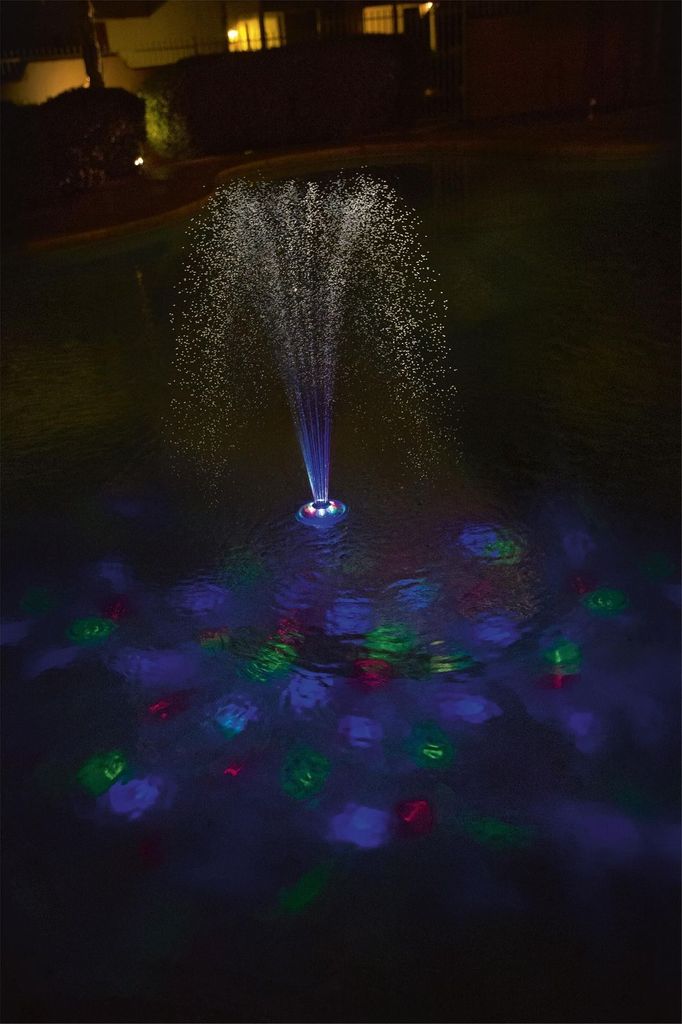 Bestway Schwimmende Pool-Fontäne mit LED-Licht 3 Modi Produktbild 7