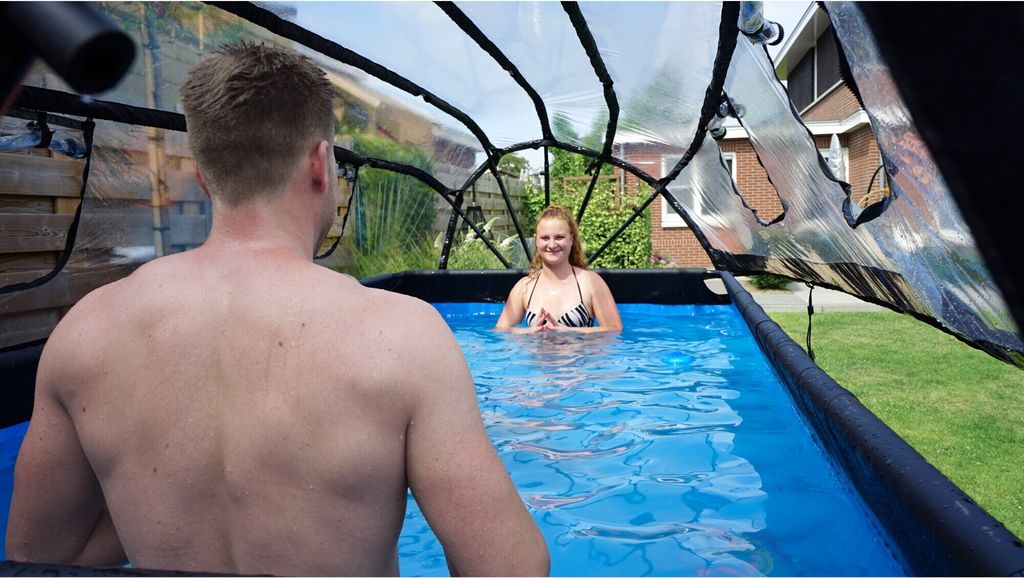 EXIT Poolabdeckung 400x200cm Produktbild 3