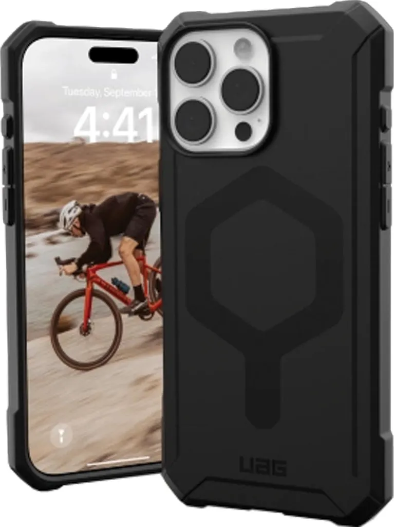 UAG Essential Armor MagSafe Nero per iPhone 16 Pro Max - Sottile & Forte