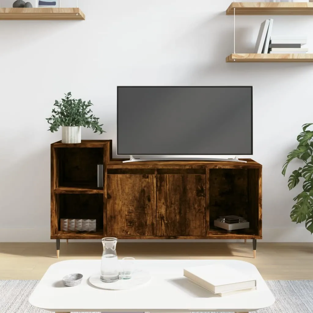 Idee Arredo Soggiorno: Mobile TV Maison Exclusive Rovere Affumicato 100cm