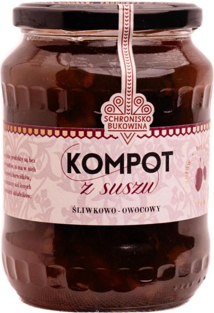 Kompott aus getrockneten Früchten 700ml - Schronisko Bukowina