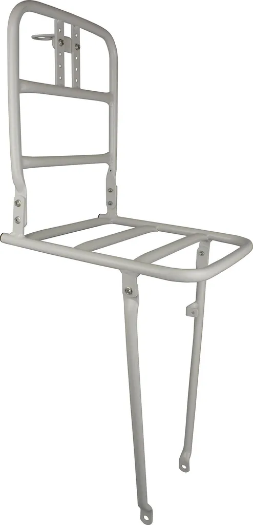 VWP Porte-vélos avant Transport Alu 28 pouces Matt White pour cyclisme