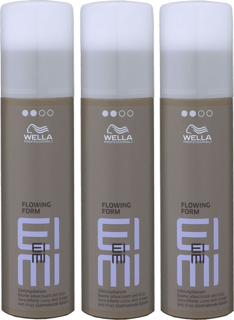 Wella Eimi Flowing Form 3 x 100 ml Glättungsbalsam Set Produktbild 